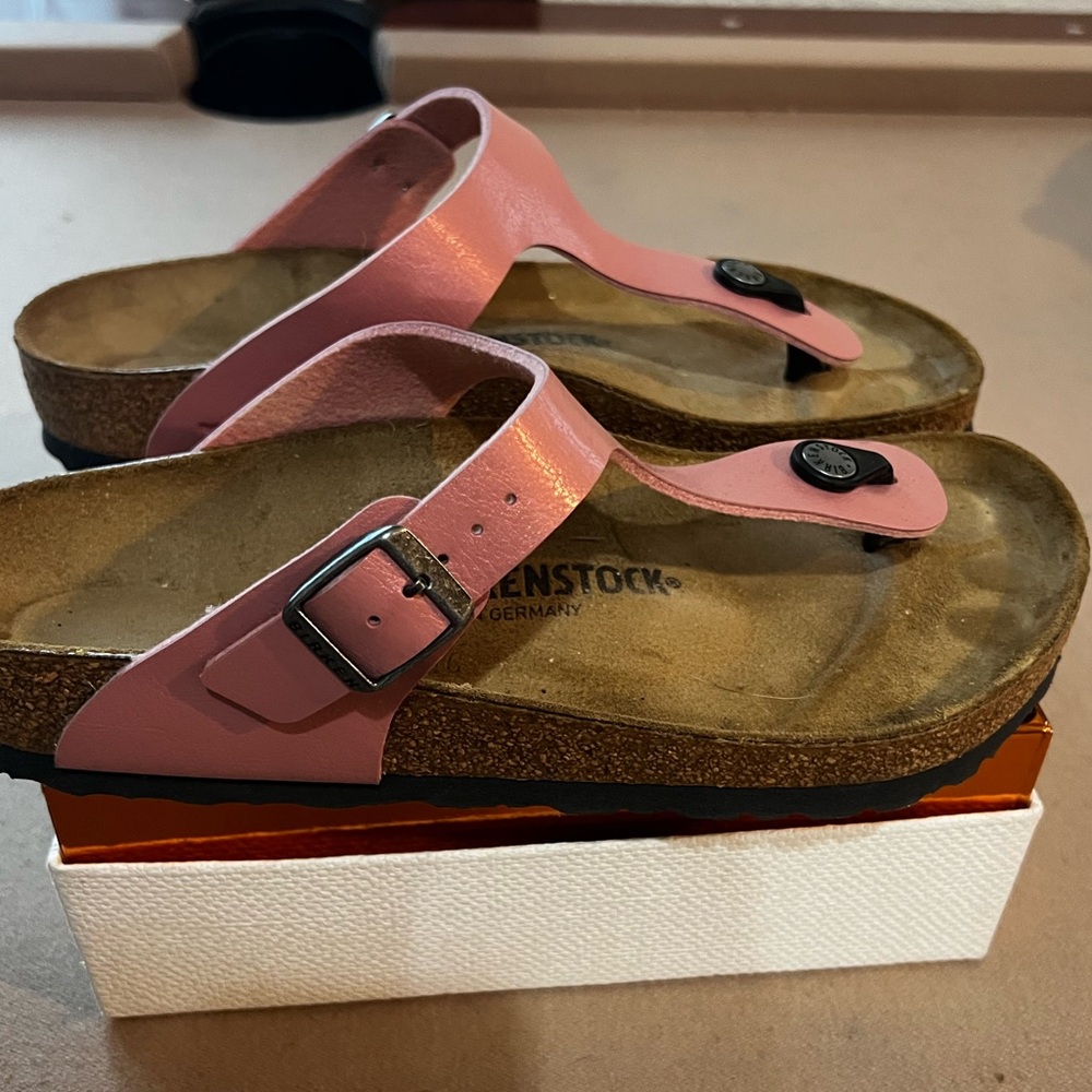 Pink Birkenstock Sandals size 39